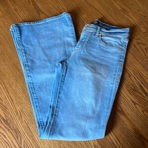 Express mid rise flare 4 Long